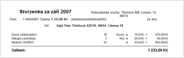 Spojená strvzenka předem